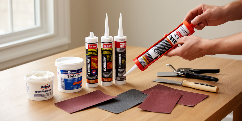 Сравнение стройматериалов на столе