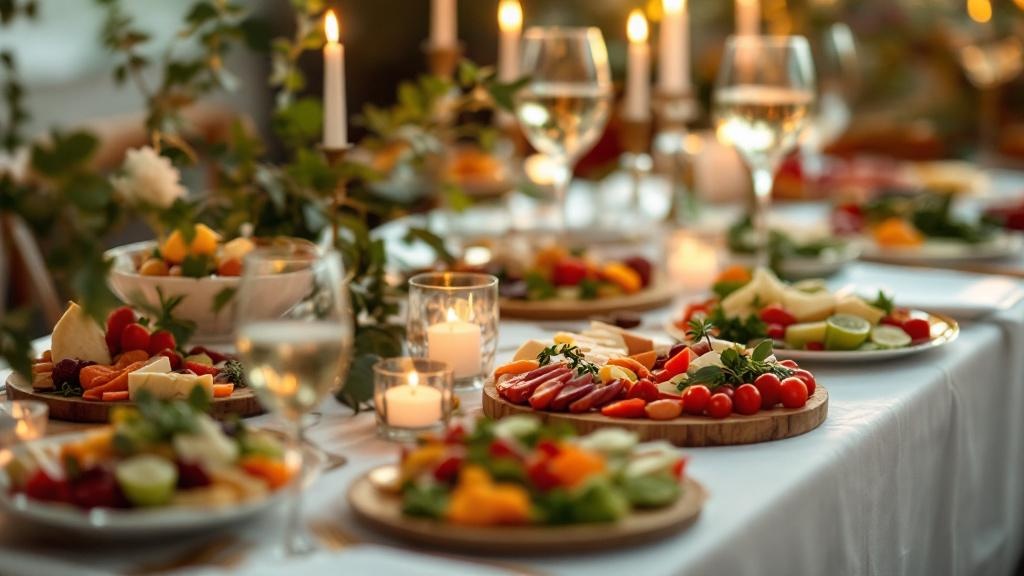 Как составить меню для свадьбы: советы и принципы