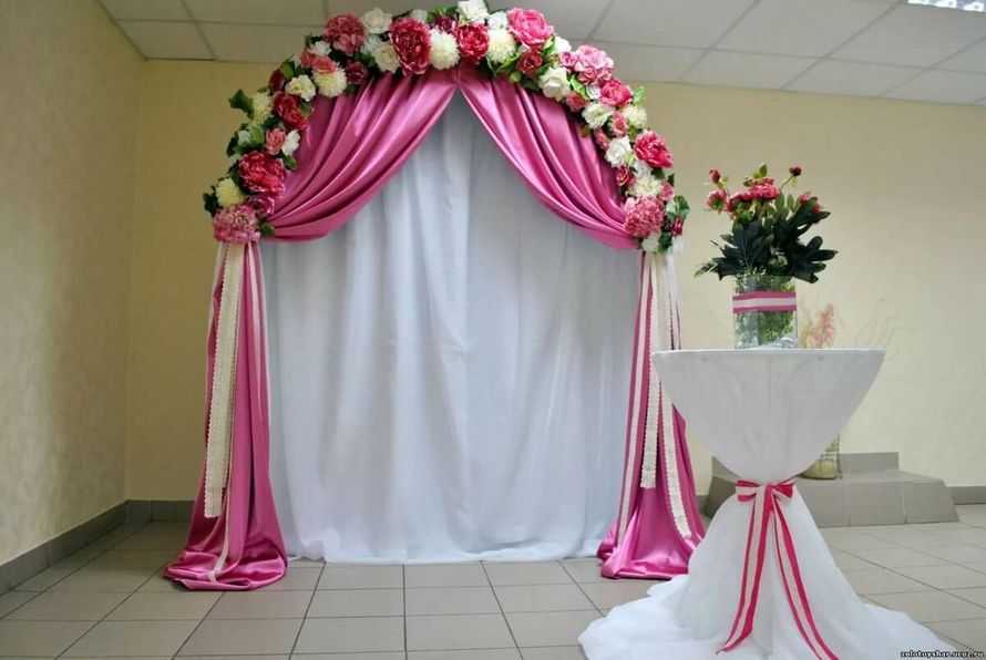 Свадебная арка своими руками ? для выездной регистрации, свадебная арка из цветов