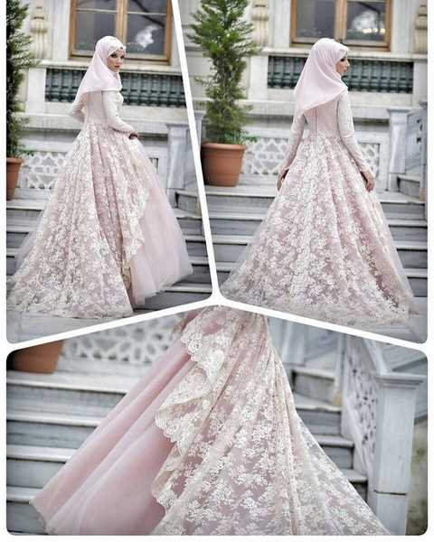 Мусульманские свадебные платья