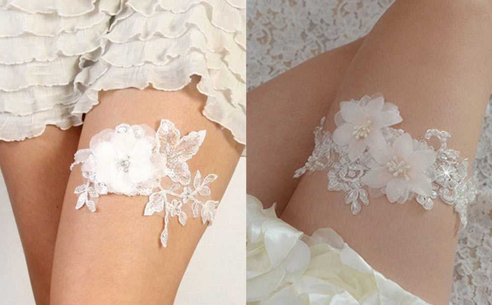 Подвязка невесты: как и для чего ее использовать