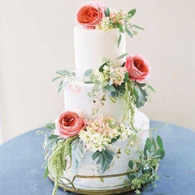 50 самых красивых свадебных тортов. часть первая