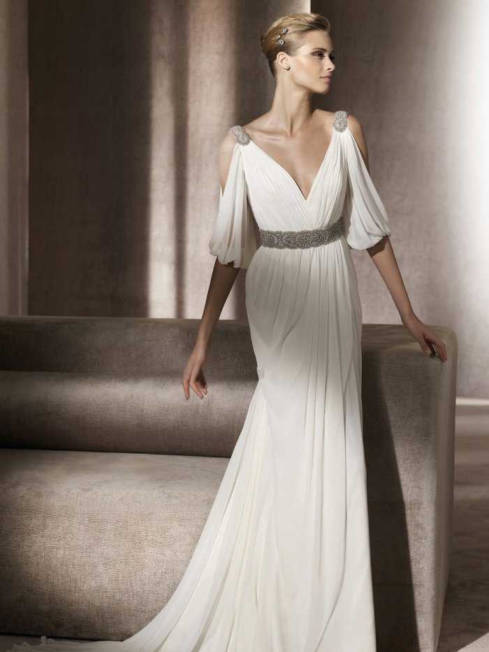 Платья в стиле ампир: вечерние с завышенной талией, с рукавами, отличие от греческих, с чем носить