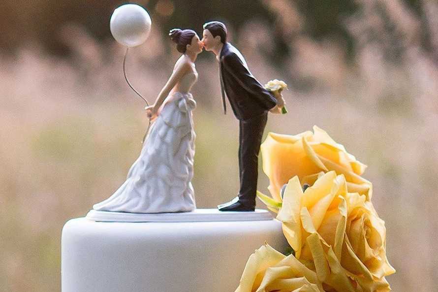 Фигурки для свадебного торта: масса вариантов!