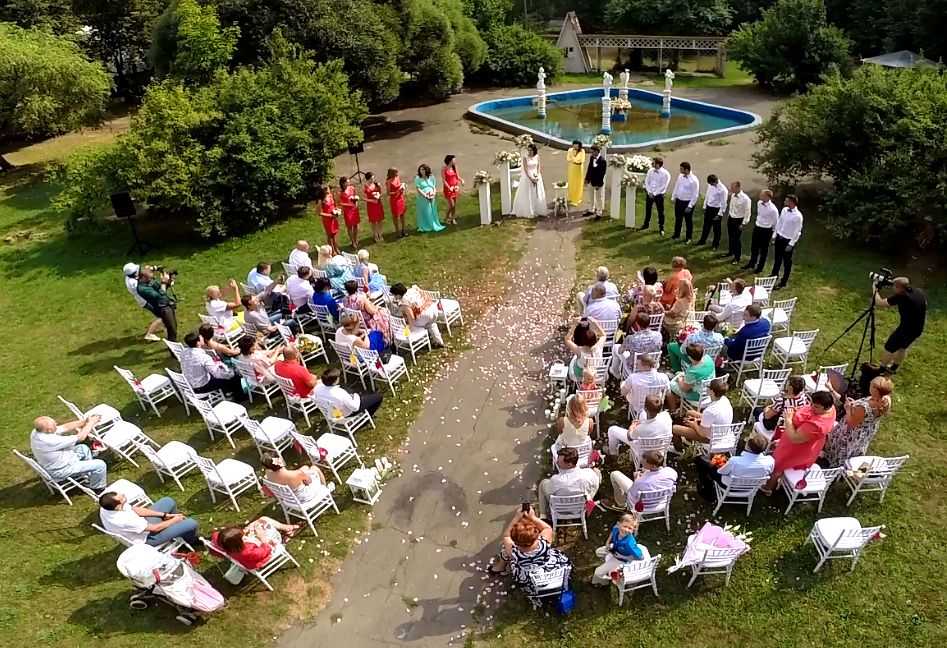 Свадебная аэросъемка: красивые фото и видео, сделанные с воздуха
