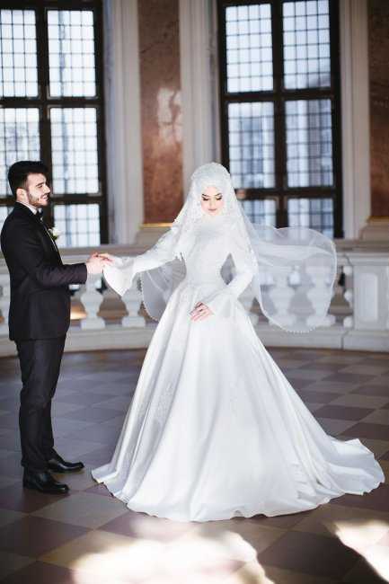 Мусульманские свадебные платья (105 фото), исламские, арабские наряды на свадьбу: особенности и разновидности