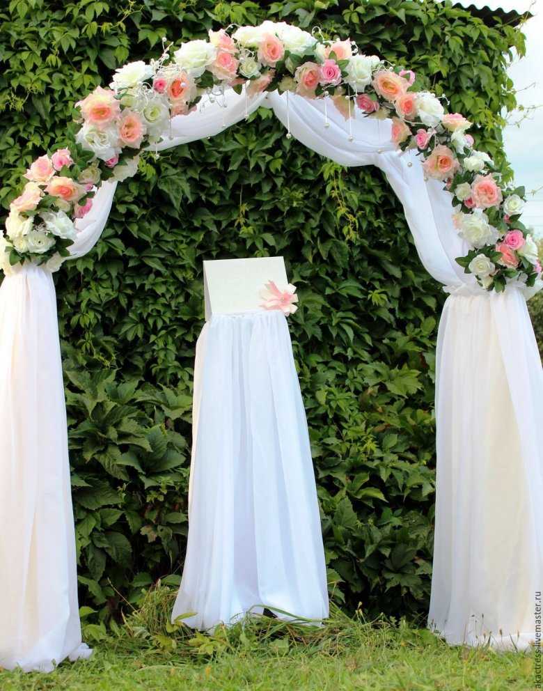 Свадебная арка своими руками (37 фото): как сделать каркас арки для свадьбы? пошаговая инструкция по оформлению конструкции