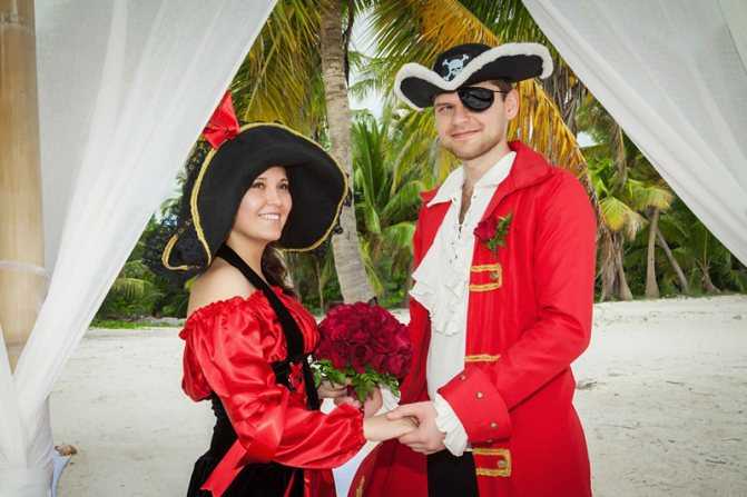 Сценарий пиратской свадьбы и конкурсы в помощь молодоженам