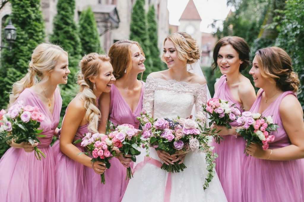 Свадьба в розовых тонах: идеи по оформлению свадьбы в нежно-розовом цвете