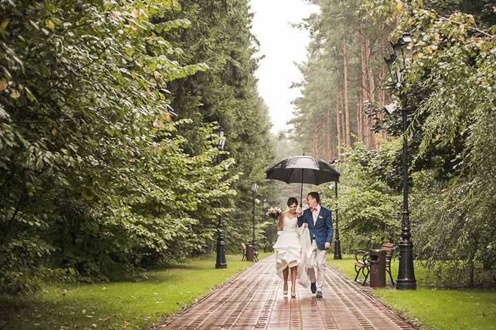 Что значит дождь в день свадьбы: примета
