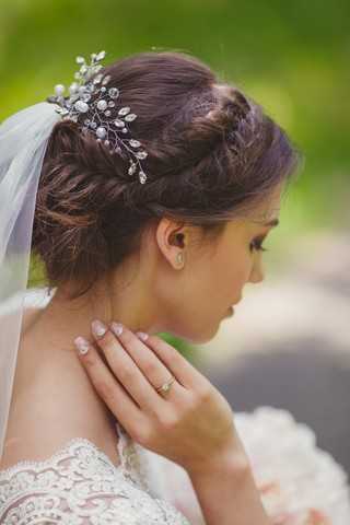 Свадебные прически без фаты (42 фото): красивые идеи на длинные и короткие волосы невесты на свадьбу