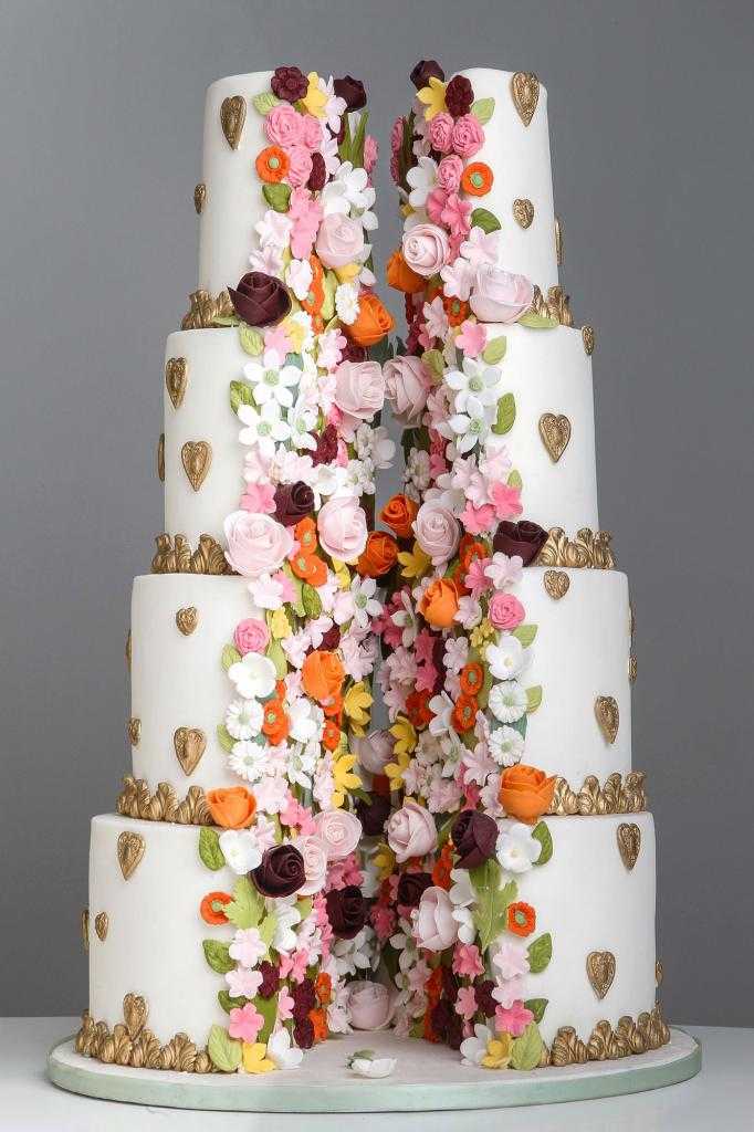 Самые красивые свадебные торты