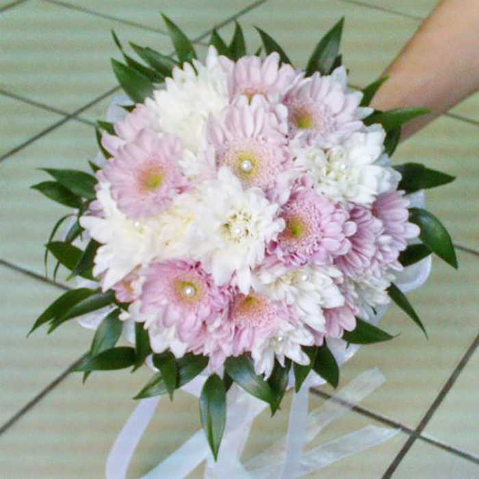 ᐉ свадебный букет из хризантем своими руками (фото)