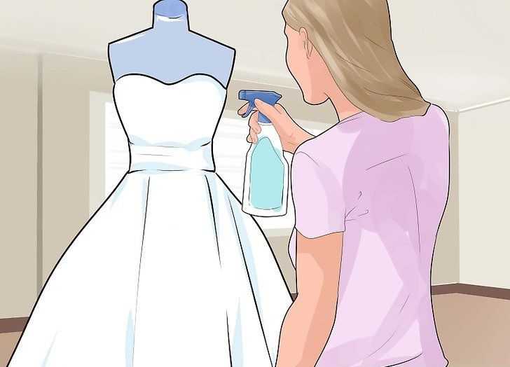 Как отпарить или погладить свадебное платье самостоятельно. как погладить свадебное платье