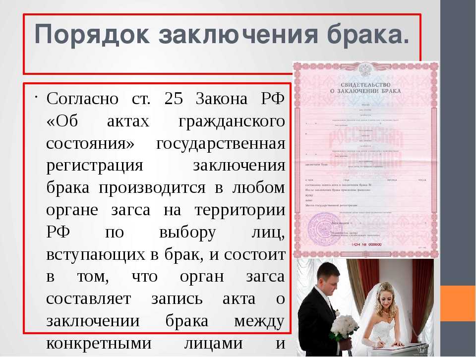 Условия вступления в брак регламентируются российским законом Что требуется от молодоженов права и обязанности супругов - узнайте как правильно под