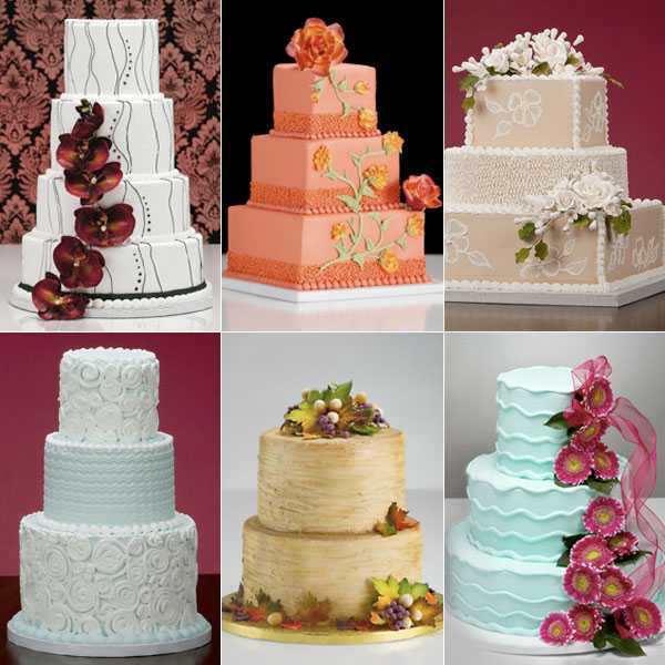 Дизайн свадебных тортов: масса креативных вариантов!