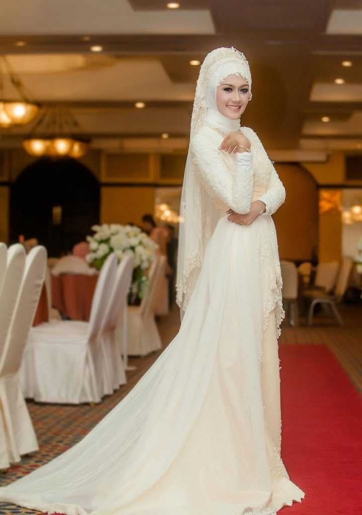 Модели мусульманских свадебных платьев