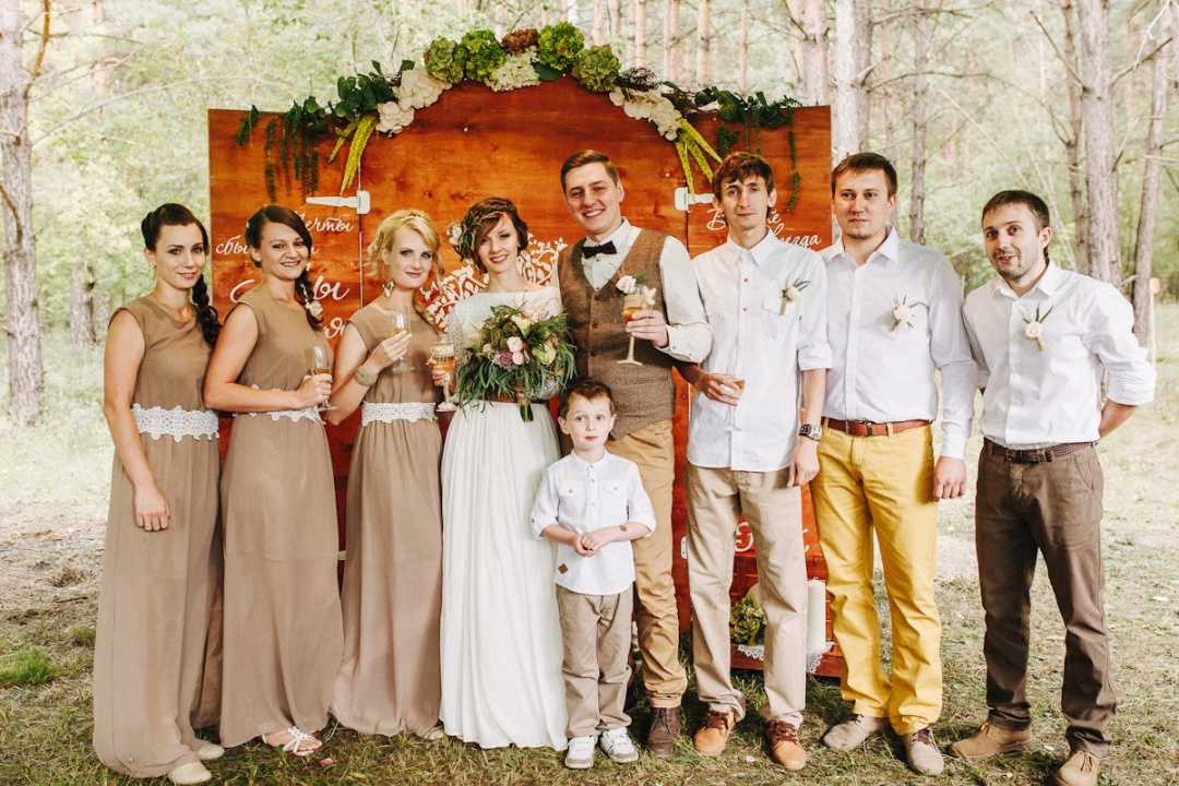 Свадьба в стиле рустик: лучшие идеи и фото