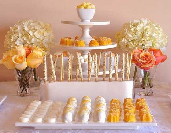 Candy bar – изящно сервированный и стильно декорированный фуршетный стол со сладостями и напитками Различные красиво оформленные десерты порадуют всех приглашенных гостей Какие угощения использовать и как их украсить