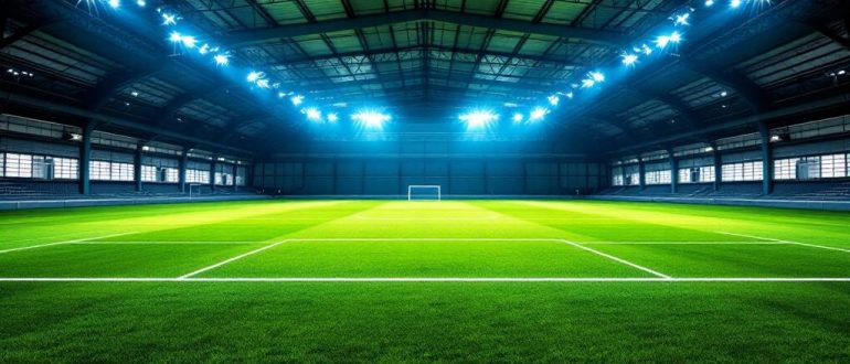 Футбольный манеж: тренировки без оглядки на погоду