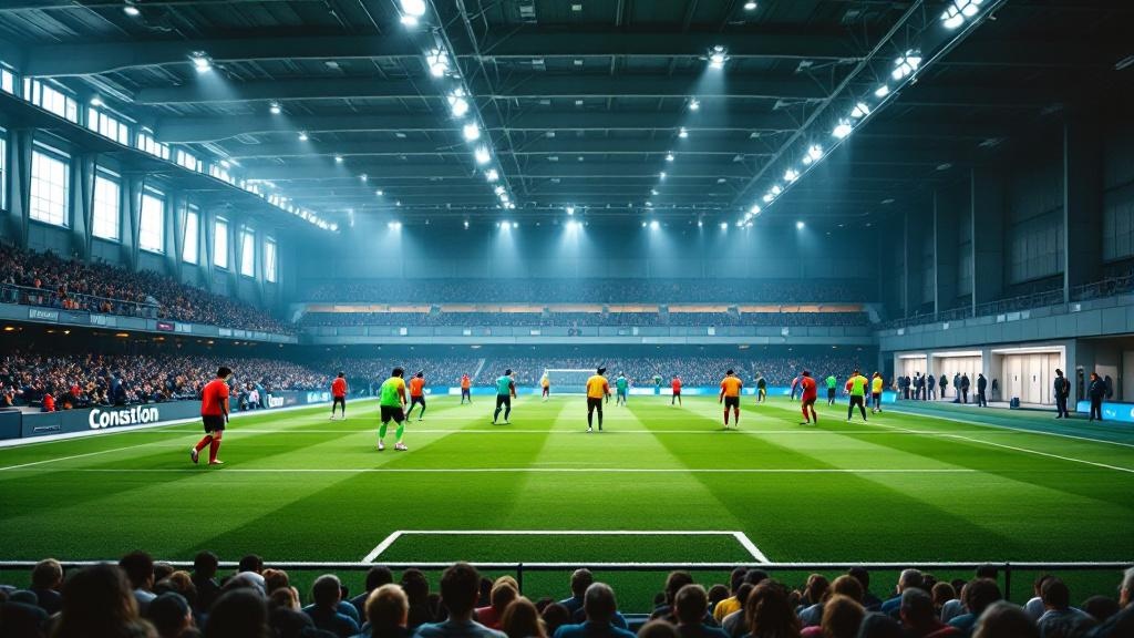 Футбольный манеж: тренировки без оглядки на погоду