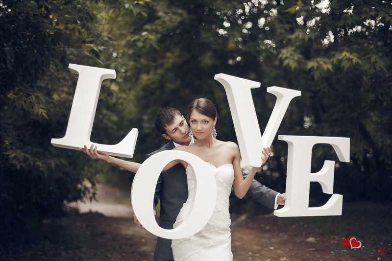 Варианты создания и использования объемных букв для фотосессии love-story и свадьбы Поэтапные инструкции с фото и видео