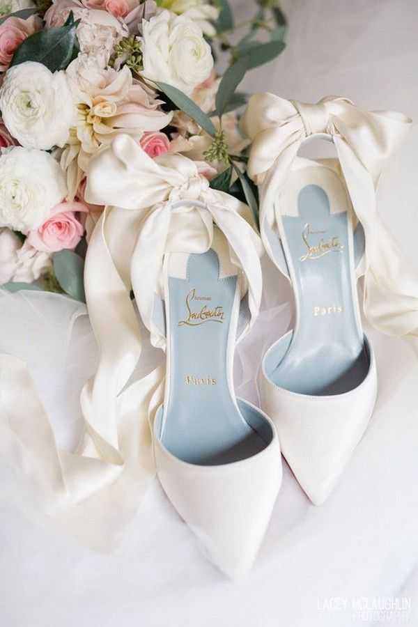 Цвет свадебных туфель - какой должен быть