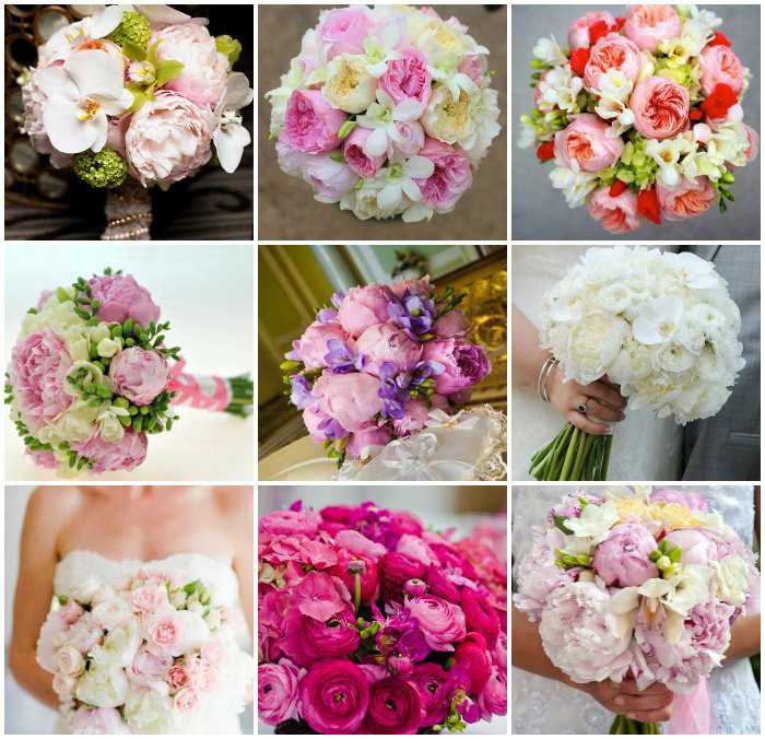 Цветы в свадебном букете: какие подойдут и как правильно сочетать