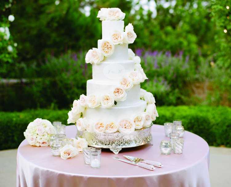 Свадебный торт: обзор различных вкусов и идеи для дизайна