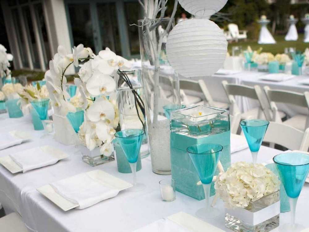 Новое, старое и голубое: как оформить свадьбу в цвете тиффани