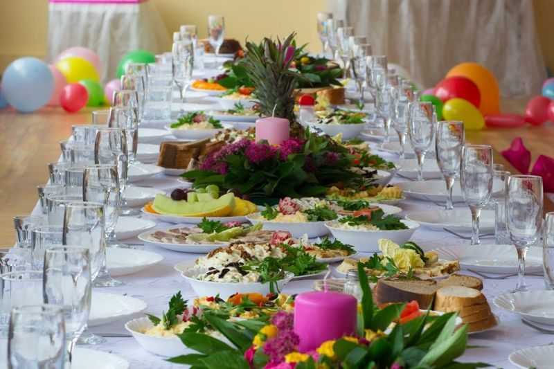 Закусочный стол на выкуп невесты: рецепты с фото и видео
