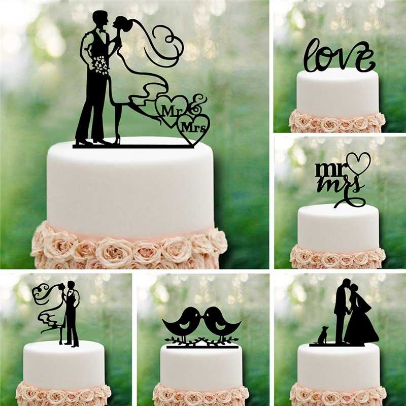 Надпись на свадебном торте: оригинальные с фото
