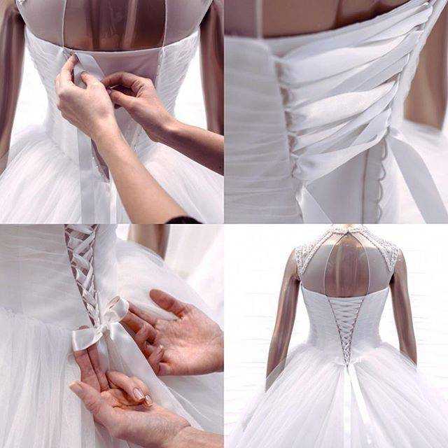 Как укоротить, подшить или перешить свадебное платье