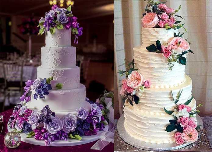 Торт с живыми цветами - важные моменты подготовки цветов
