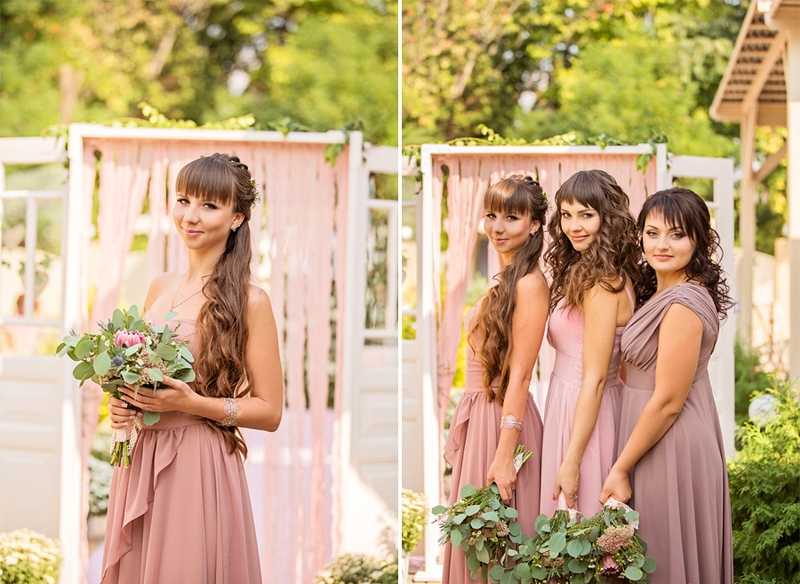 Прическа для подружки невесты: варианты на длинные и средние волосы :: syl.ru