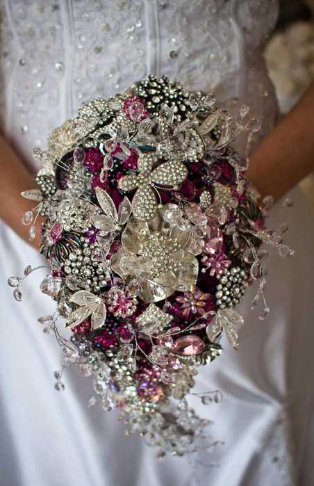 Как сделать свадебный букет для невесты и атласных лент: мастер-класс с пошаговыми фото
