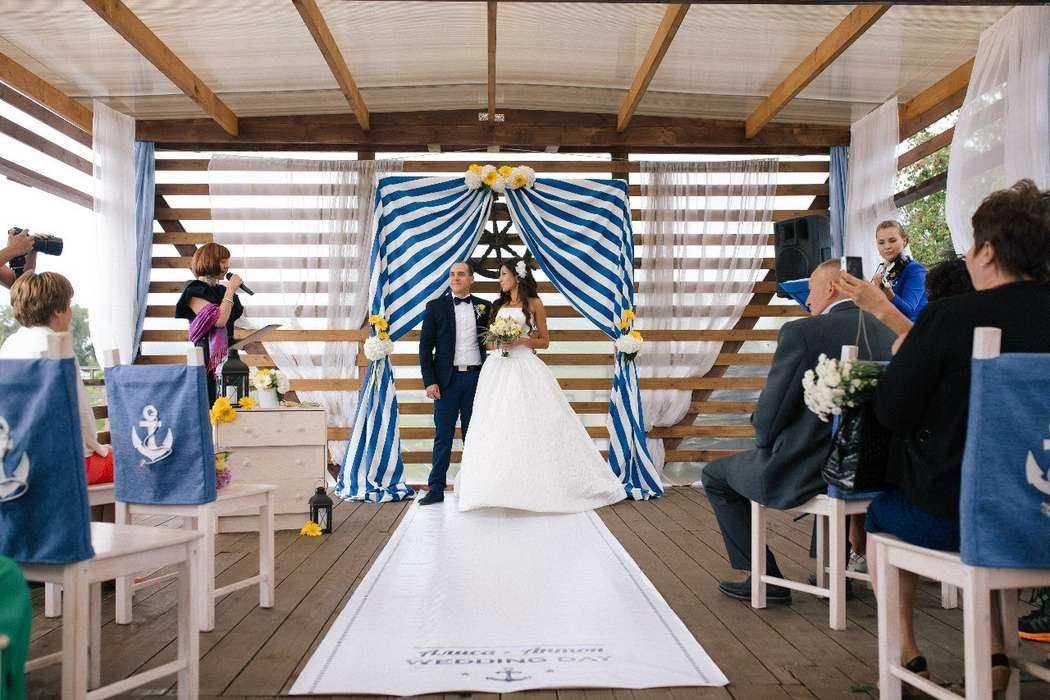 Свадьба в морском стиле: оригинальные образы жениха и невесты