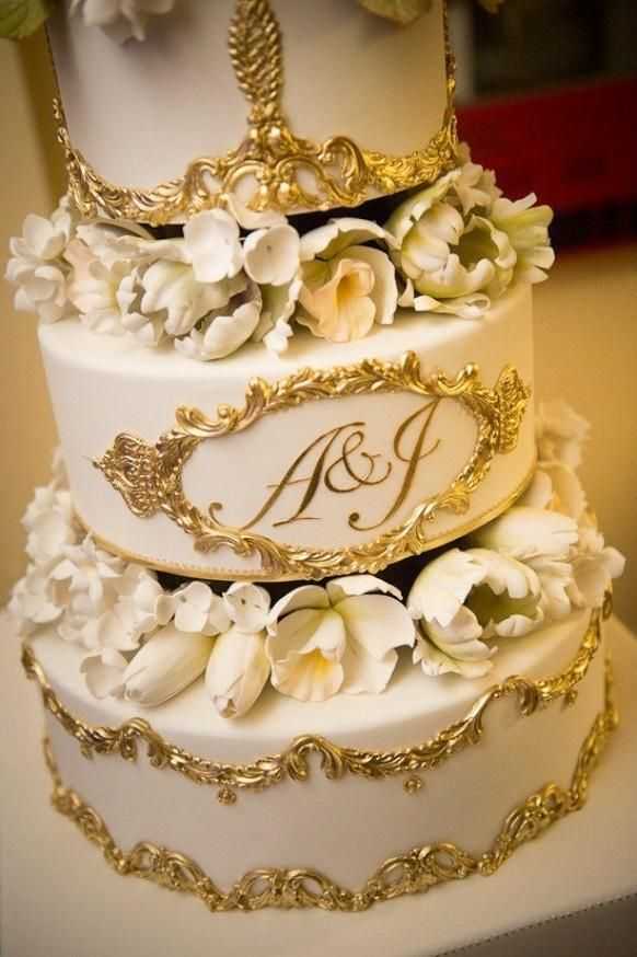 Кружевной свадебный торт - как выбрать или сделать самому фото
