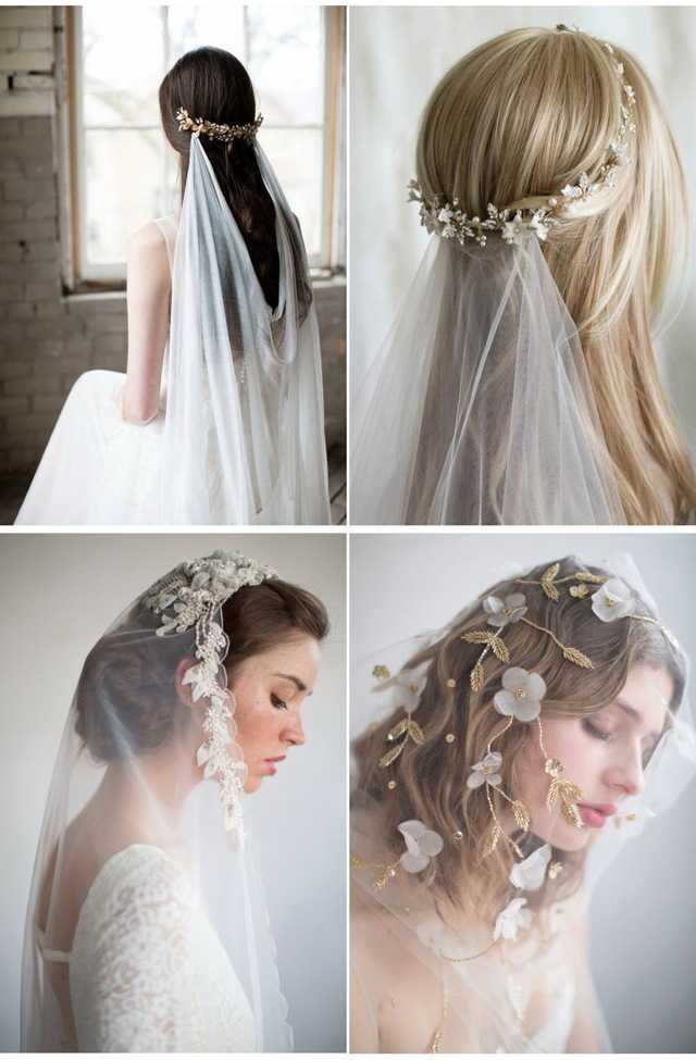 Свадебные прически с фатой (81 фото): варианты укладки волос невесты на свадьбу с челкой и короной, высокие прически с длинной фатой и собранные