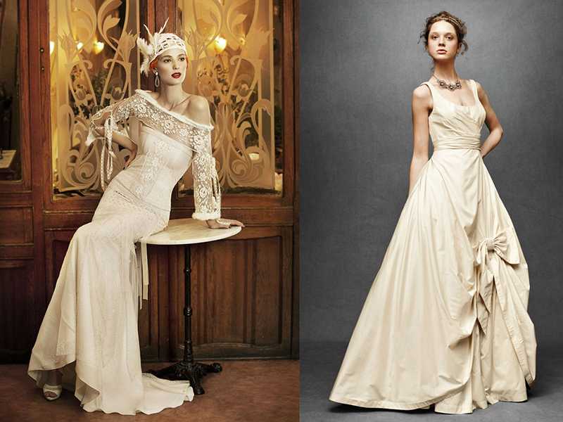 Свадебные платья в стиле «ретро»