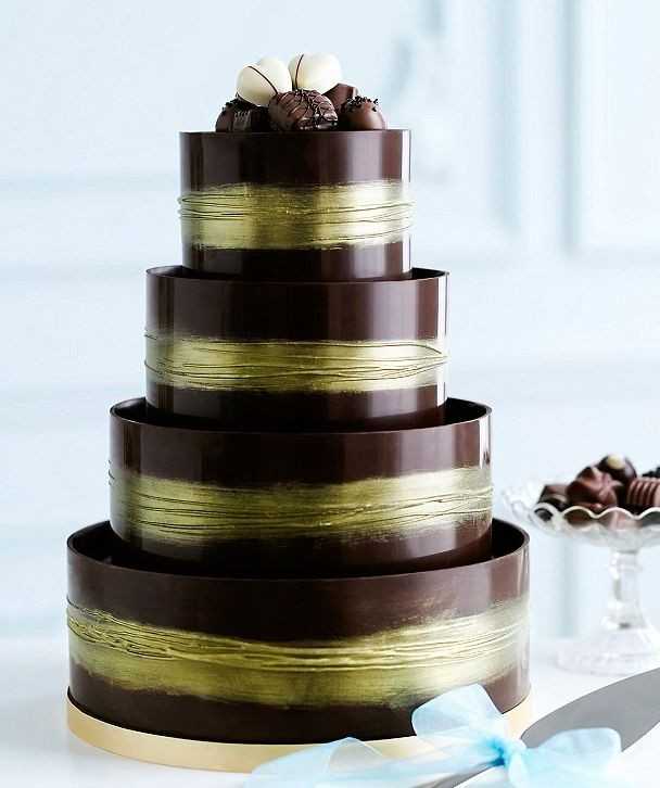 Свадебный торт с шоколадом - bookcooks.ru