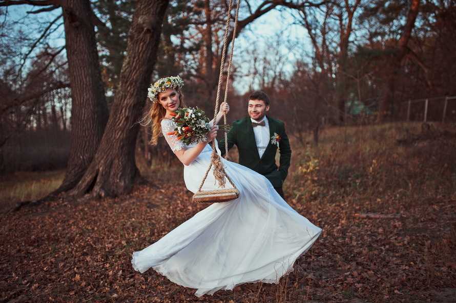 50 потрясающих поз для свадебной фотосессии
