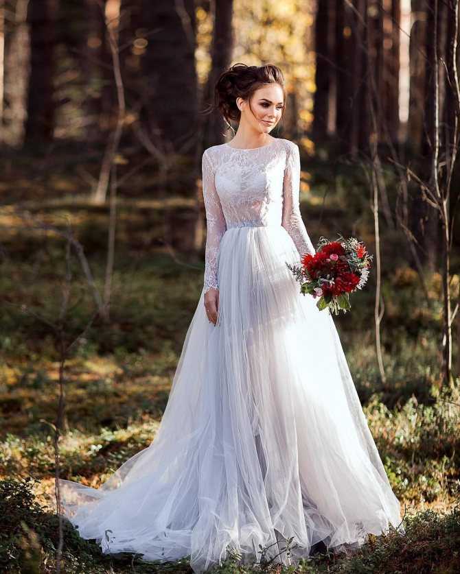Красивые свадебные платья [2019] — лучшие идеи образа невесты