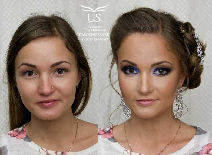 Свадебный макияж для карих глаз: идеи, фото