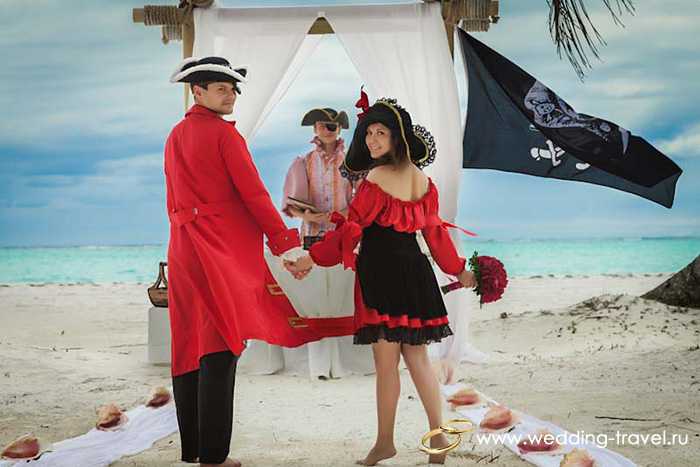 Свадьба в стиле пиратов — сценарий [2021] & фото красивого оформления