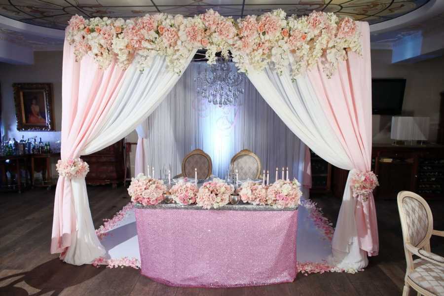 Свадьба в розовом цвете: фото и идеи