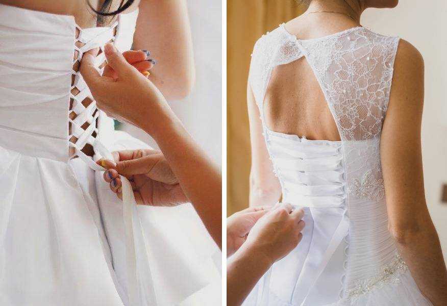Как шнуруется свадебное платье