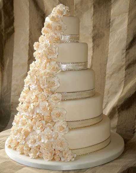 Свадебные торты без мастики: самые красивые и оригинальные с фото