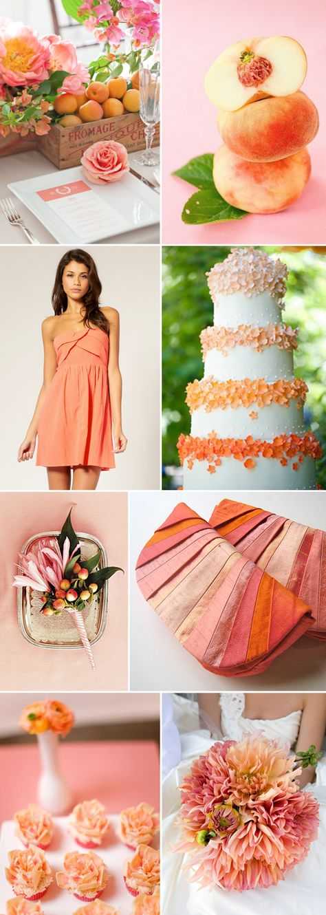 Свадьба в цветочном стиле. персиковая свадьба: основные моменты. персиковая свадьба: оформление банкета