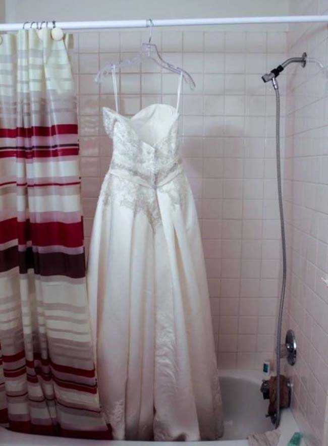 Способы отпаривания свадебного платье, можно ли это сделать в домашних условиях
